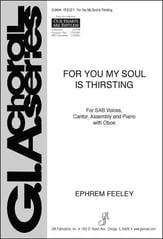 For You My Soul Is Thirsting SAB choral sheet music cover
